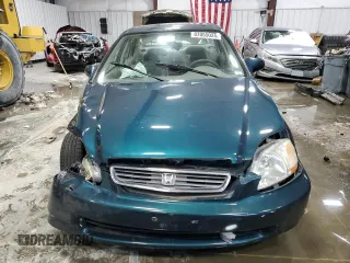 1998 Honda Civic EX with VIN 2HGEJ8642WH539768, listed as a Copart auction lot 87055024 with 126,726 mi miles and Salvage Title. Bid and sale history available at carsss.com. Image 5.