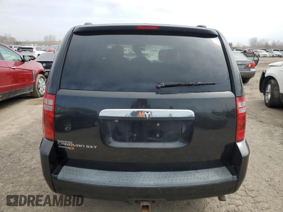 2008 Dodge Grand Caravan with VIN 2D8HN44P38R810762, listed as a Copart auction lot 51907765 with Not Provided miles and Salvage Title. Bid and sale history available at DreamBid. Image 6.