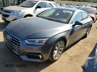 2018 Audi A5 Sportback Premium Plus with VIN WAUBNCF55JA008392, listed as a Copart auction lot 63924133 with 70,062 mi miles. Bid and sale history available at carsss.com. Image 1.