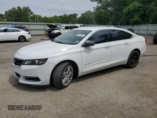 2016 Chevrolet Impala LS with VIN 2G11X5SA5G9181382, listed as a Copart auction lot 55974385 with 187,634 mi miles and Salvage title. Bid and sale history available at DreamBid. Image 1.