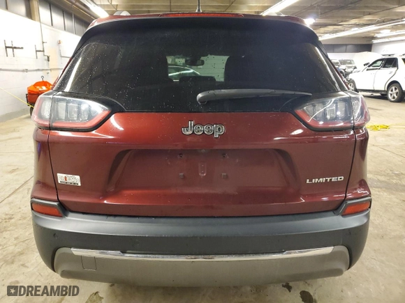 2019 Jeep Cherokee Limited with VIN 1C4PJLDB5KD387178, listed as a Copart auction lot 86734134 with 102,582 mi miles and Salvage Title. Bid and sale history available at carsss.com. Image 6.