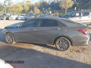 2024 Hyundai Elantra SEL with VIN KMHLM4DG0RU708508, listed as a IAAI auction lot 41834890 with 4,911 mi miles. Bid and sale history available at carsss.com. Image 15.