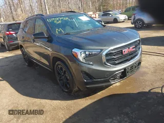 2021 GMC Terrain SLE with VIN 3GKALMEV9ML376944, listed as a IAAI auction lot 41397565 with 70,074 mi miles and . Bid and sale history available at carsss.com. Image 1.