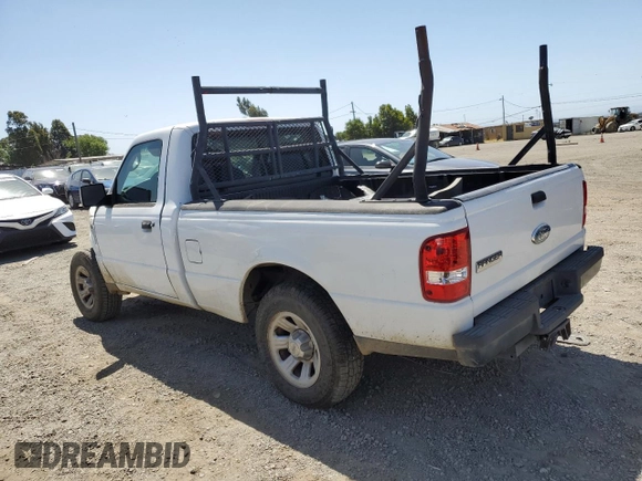 2008 Ford Ranger XL with VIN 1FTYR10D38PA19758, listed as a Copart auction lot 58354775 with 132,995 mi miles and Salvage title. Bid and sale history available at DreamBid. Image 2.