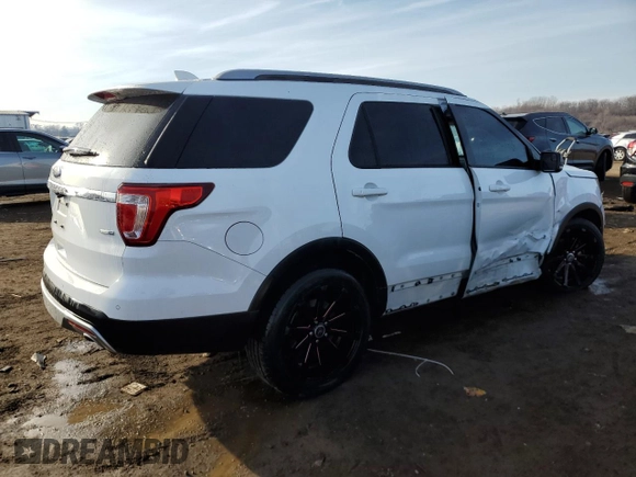 2016 Ford Explorer XLT with VIN 1FM5K8D89GGC05960, listed as a Copart auction lot 47756485 with 95,236 mi miles and Salvage Title. Bid and sale history available at carsss.com. Image 3.