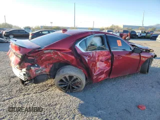 2022 Lexus IS 350 F Sport with VIN JTHGZ1B29N5050980, listed as a Copart auction lot 87334584 with Not provided miles and Salvage title. Bid and sale history available at DreamBid. Image 3.
