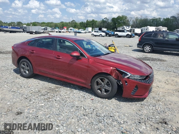 2021 Kia K5 LXS with VIN 5XXG14J24MG020565, listed as a Copart auction lot 51734455 with 91,262 mi miles and Salvage Title. Bid and sale history available at carsss.com. Image 4.