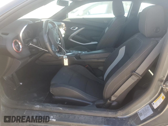2022 Chevrolet Camaro 1LT with VIN 1G1FB1RS7N0127360, listed as a Copart auction lot 76622624 with 26,588 mi miles and Salvage Title. Bid and sale history available at carsss.com. Image 7.