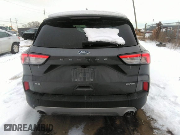 2022 Ford Escape SE with VIN 1FMCU9G61NUB97448, listed as a IAAI auction lot 41567257 with 50,485 mi miles. Bid and sale history available at carsss.com. Image 16.