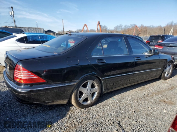 2004 Mercedes-Benz S 430 z VIN WDBNG70J94A424360, wystawiony jako Copart lot #79315204 z przebiegiem Nie podano mil oraz Szkoda całkowita • Salvage title. Historia ofert i sprzedaży dostępna na DreamBid. Obrazek 3.