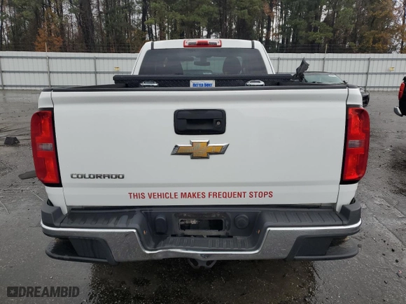 2018 Chevrolet Colorado 4WD Work Truck with VIN 1GCHTBEA1J1192094, listed as a Copart auction lot 81169114 with 171,270 mi miles and Clean Title. Bid and sale history available at carsss.com. Image 6.