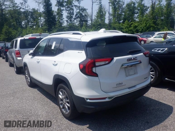 2022 GMC Terrain SLT z VIN 3GKALVEV4NL231608, wystawiony jako IAAI lot #42572052 z przebiegiem 79 198 mil mil oraz . Historia ofert i sprzedaży dostępna na DreamBid. Obrazek 2.