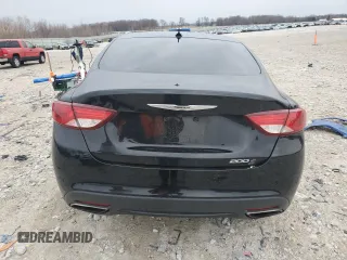 2016 Chrysler 200 S with VIN 1C3CCCBB2GN149791, listed as a Copart auction lot 52091705 with 129,279 mi miles and Clean Title. Bid and sale history available at carsss.com. Image 6.