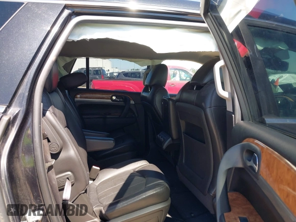 2012 Buick Enclave Leather with VIN 5GAKRCEDXCJ256030, listed as a IAAI auction lot 41975161 with Not Provided miles and . Bid and sale history available at carsss.com. Image 8.