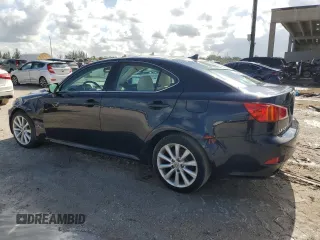 2009 Lexus IS with VIN JTHCK262395033522, listed as a Copart auction lot 64935254 with 113,594 mi miles and Salvage Title. Bid and sale history available at carsss.com. Image 2.
