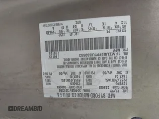 2000 Ford Explorer z VIN 1FMZU85P9YUB30553, wystawiony jako IAAI lot #42503777 z przebiegiem 209 062 mil mil oraz . Historia ofert i sprzedaży dostępna na DreamBid. Obrazek 9.