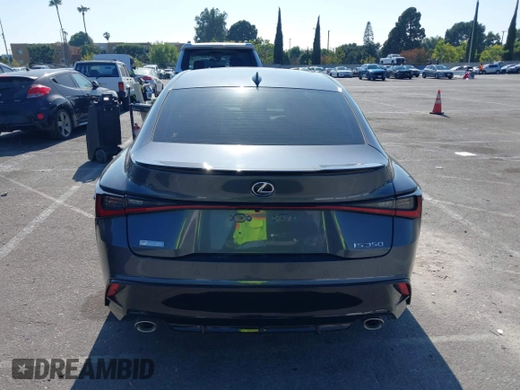 2021 Lexus IS 350 F Sport with VIN JTHGZ1B28M5047647, listed as a IAAI auction lot 42485887 with 27,544 mi miles and . Bid and sale history available at DreamBid. Image 16.