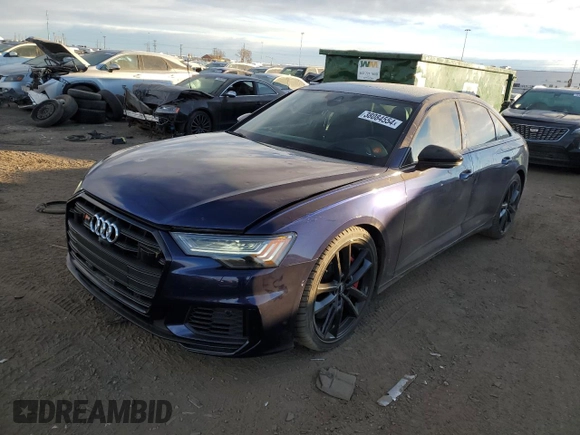 2020 Audi S6 Prestige z VIN WAUFFAF25LN039212, wystawiony jako Copart lot #38084554 z przebiegiem 20 377 mil mil oraz . Historia ofert i sprzedaży dostępna na DreamBid. Obrazek 1.