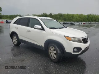 2012 Kia Sorento LX with VIN 5XYKTCA64CG254748, listed as a Copart auction lot 56113905 with 187,405 mi miles and Clean Title. Bid and sale history available at carsss.com. Image 4.
