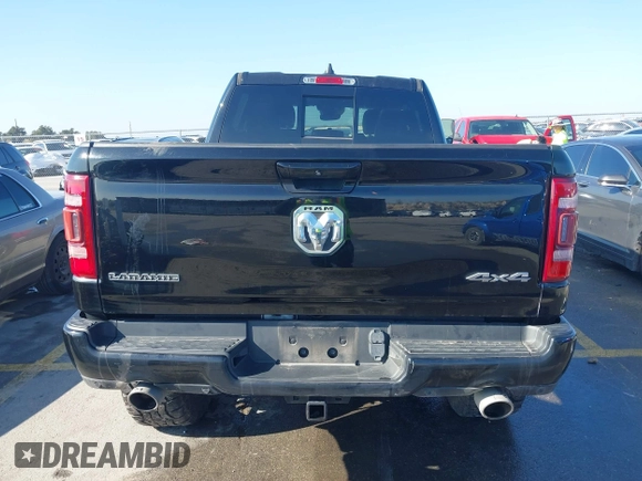 2022 Ram 1500 Laramie with VIN 1C6SRFRT4NN191342, listed as a IAAI auction lot 41483616 with 32,705 mi miles and . Bid and sale history available at DreamBid. Image 16.