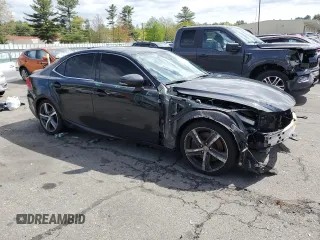 2017 Lexus IS 300 with VIN JTHCM1D27H5017619, listed as a Copart auction lot 55659015 with 90,150 mi miles and Salvage title. Bid and sale history available at DreamBid. Image 4.