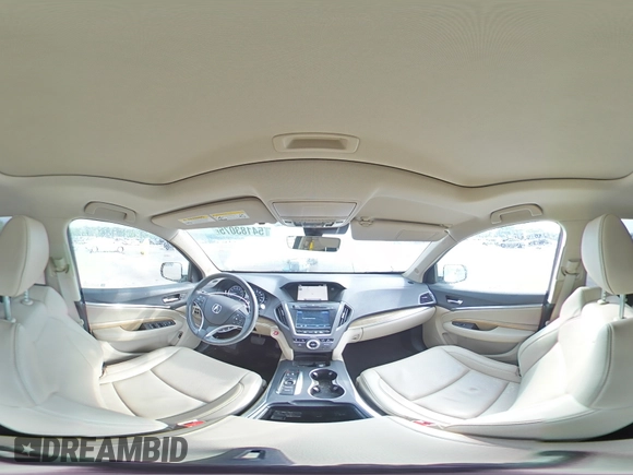 2019 Acura MDX Technology with VIN 5J8YD3H57KL006406, listed as a Copart auction lot 54183075 with 35,796 mi miles and Salvage title. Bid and sale history available at DreamBid. Image 16.