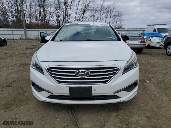 2017 Hyundai Sonata 2.4L with VIN 5NPE24AFXHH571763, listed as a Copart auction lot 51277335 with 167,476 mi miles and Clean Title. Bid and sale history available at carsss.com. Image 5.