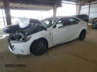 2016 Lexus IS 350 with VIN JTHBE1D29G5026507, listed as a Copart auction lot 50567655 with 118,101 mi miles and Salvage Title. Bid and sale history available at DreamBid. Image 1.