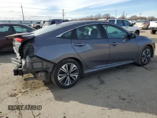 2017 Honda Civic EX-T with VIN 19XFC1E39HE025783, listed as a Copart auction lot 88150445 with 73,523 mi miles and Salvage Title. Bid and sale history available at DreamBid. Image 3.