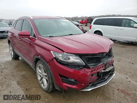 2016 Lincoln MKC Reserve with VIN 5LMTJ3DH6GUJ01325, listed as a Copart auction lot 47600105 with 94,943 mi miles and Salvage Title. Bid and sale history available at DreamBid. Image 12.