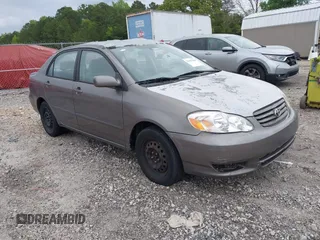 2003 Toyota Corolla CE with VIN 1NXBR32EX3Z037333, listed as a IAAI auction lot 42103368 with 205,925 mi miles and . Bid and sale history available at DreamBid. Image 1.