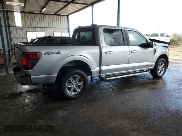 2024 Ford F-150 XLT with VIN 1FTFW3LD9RFA16491, listed as a Copart auction lot 45208435 with 0 mi miles and Non Repairable. Bid and sale history available at carsss.com. Image 3.