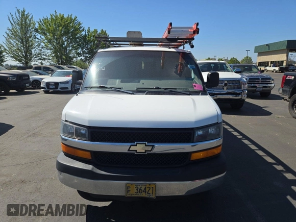 2015 Chevrolet Express Cargo with VIN 1GCZGTCG7F1172459, listed as a IAAI auction lot 42836177 with 156,729 mi miles and . Bid and sale history available at DreamBid. Image 34.