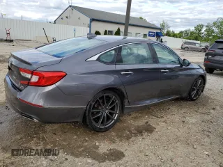 2019 Honda Accord Touring with VIN 1HGCV2F95KA017407, listed as a Copart auction lot 58015325 with 252,387 mi miles and Salvage title. Bid and sale history available at DreamBid. Image 3.