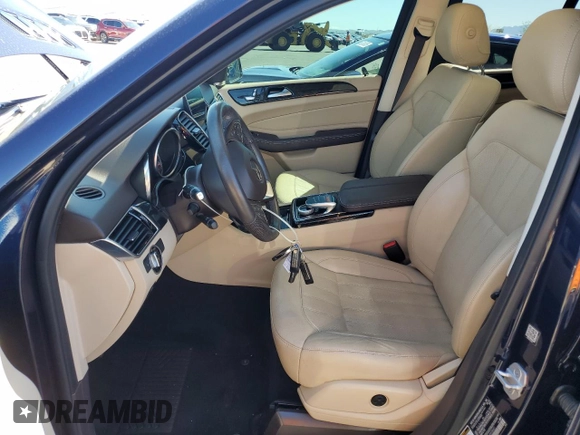 2017 Mercedes-Benz GLE 350 with VIN 4JGDA5JB2HA838401, listed as a Copart auction lot 56355825 with 103,651 mi miles and Salvage title. Bid and sale history available at DreamBid. Image 7.
