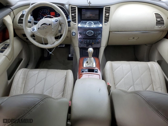 2009 Infiniti FX35 with VIN JNRAS18U69M102629, listed as a Copart auction lot 44270135 with 188,718 mi miles and Salvage Title. Bid and sale history available at carsss.com. Image 8.