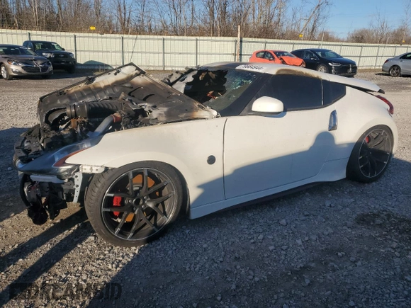 2018 Nissan 370Z Sport with VIN JN1AZ4EH7JM572504, listed as a Copart auction lot 79664944 with Not Provided miles and Salvage Title. Bid and sale history available at DreamBid. Image 1.