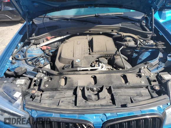 2017 BMW X4 M40i with VIN 5UXXW7C58H0U25599, listed as a Copart auction lot 61489334 with 115,001 mi miles and Salvage Title. Bid and sale history available at carsss.com. Image 11.
