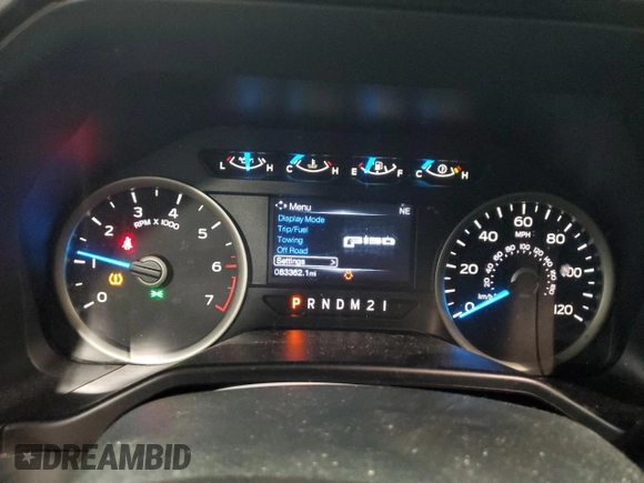 2015 Ford F-150 XLT with VIN 1FTEW1EP4FKE16999, listed as a Copart auction lot 58044245 with 83,362 mi miles and Salvage title. Bid and sale history available at DreamBid. Image 9.