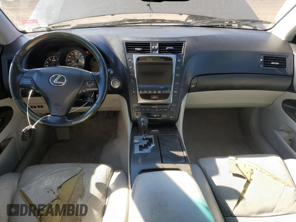 2008 Lexus GS 350 with VIN JTHCE96S780021630, listed as a Copart auction lot 75449024 with 210,978 mi miles and Salvage Title. Bid and sale history available at carsss.com. Image 8.