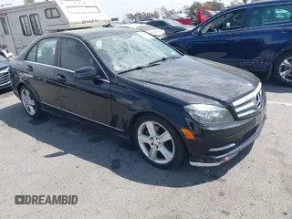 2011 Mercedes-Benz C-Class C 300 Sport with VIN WDDGF5EB5BA463601, listed as a IAAI auction lot 42034902 with 148,938 mi miles. Bid and sale history available at carsss.com. Image 1.
