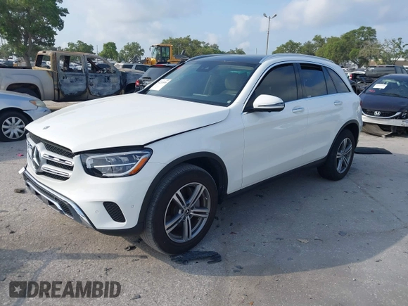 2022 Mercedes-Benz GLC 300 with VIN W1N0G8DB4NV395227, listed as a IAAI auction lot 42214509 with 14,886 mi miles and . Bid and sale history available at DreamBid. Image 17.