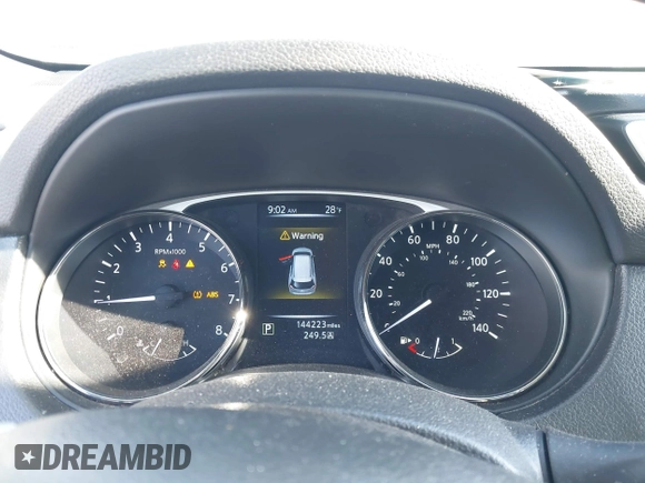 2015 Nissan Rogue S with VIN KNMAT2MV9FP571497, listed as a IAAI auction lot 41985541 with 144,223 mi miles and . Bid and sale history available at DreamBid. Image 7.