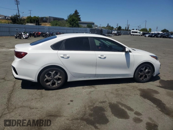 2021 Kia Forte LXS with VIN 3KPF24AD8ME402584, listed as a Copart auction lot 54005845 with 110,994 mi miles and Clean Title. Bid and sale history available at carsss.com. Image 3.
