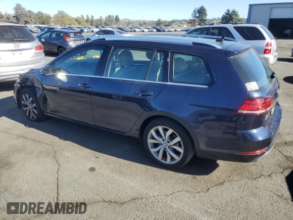 2018 Volkswagen Golf SportWagen SEL with VIN 3VWL17AU8JM756014, listed as a Copart auction lot 77156884 with 62,940 mi miles and Salvage Title. Bid and sale history available at carsss.com. Image 2.