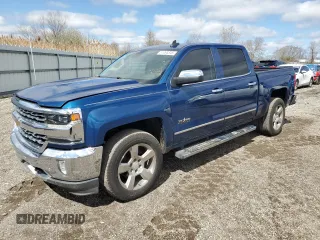 2018 Chevrolet Silverado 1500 LTZ with VIN 3GCUKSEJ2JG195475, listed as a Copart auction lot 51098345 with 246,082 mi miles and Clean Title. Bid and sale history available at carsss.com. Image 1.