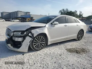 2017 Lincoln MKZ Hybrid Select with VIN 3LN6L5LU8HR647802, listed as a Copart auction lot 50309685 with 105,276 mi miles and Salvage Title. Bid and sale history available at DreamBid. Image 1.