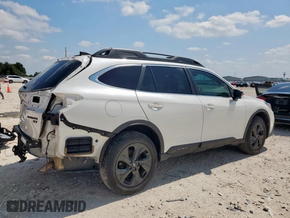 2022 Subaru Outback Onyx XT with VIN 4S4BTGLDXN3233280, listed as a Copart auction lot 58017115 with 51,971 mi miles and Salvage title. Bid and sale history available at DreamBid. Image 3.