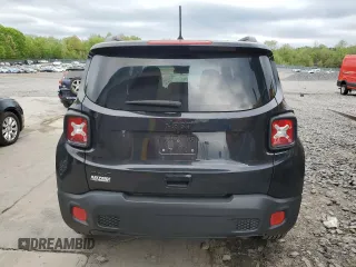 2018 Jeep Renegade Upland z VIN ZACCJBAB4JPH90422, wystawiony jako Copart lot #55999015 z przebiegiem 147 775 mil mil oraz Szkoda całkowita • Salvage title. Historia ofert i sprzedaży dostępna na DreamBid. Obrazek 6.