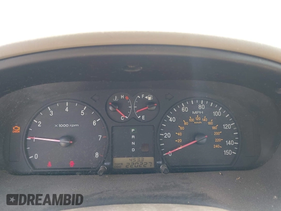 2005 Hyundai Sonata GLS with VIN KMHWF35H95A130784, listed as a IAAI auction lot 41936386 with 220,227 mi miles. Bid and sale history available at carsss.com. Image 7.